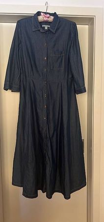 ESPRIT Maxi-Jeanskleid Grösse L 