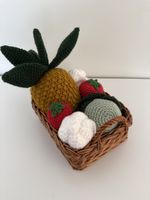 Handmade Crochet Fruit & Veggie Basket