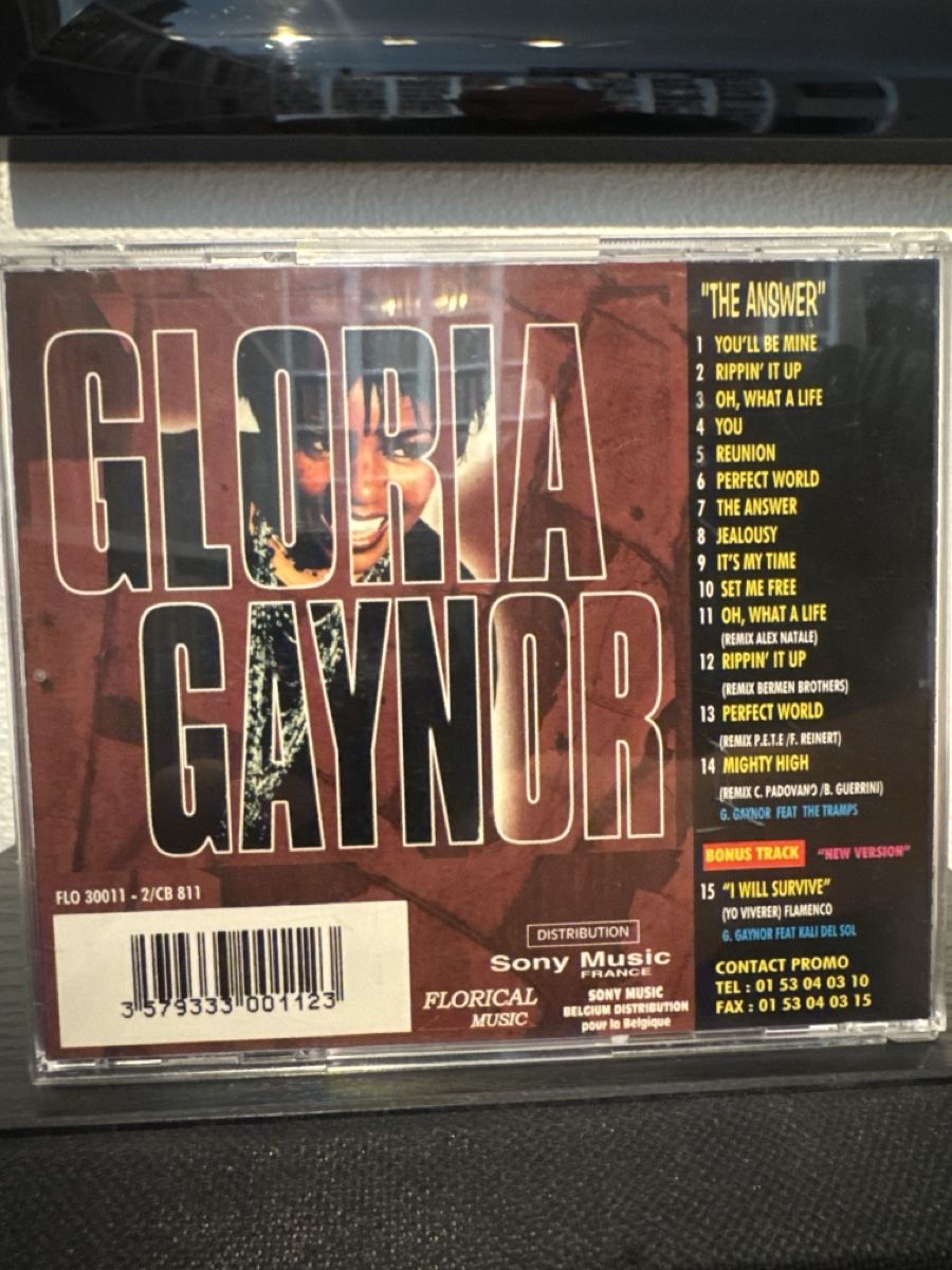 CD: Gloria Gaynor CD - the answer – Usato da Oberglatt ZH venduto da Incredibles 1
