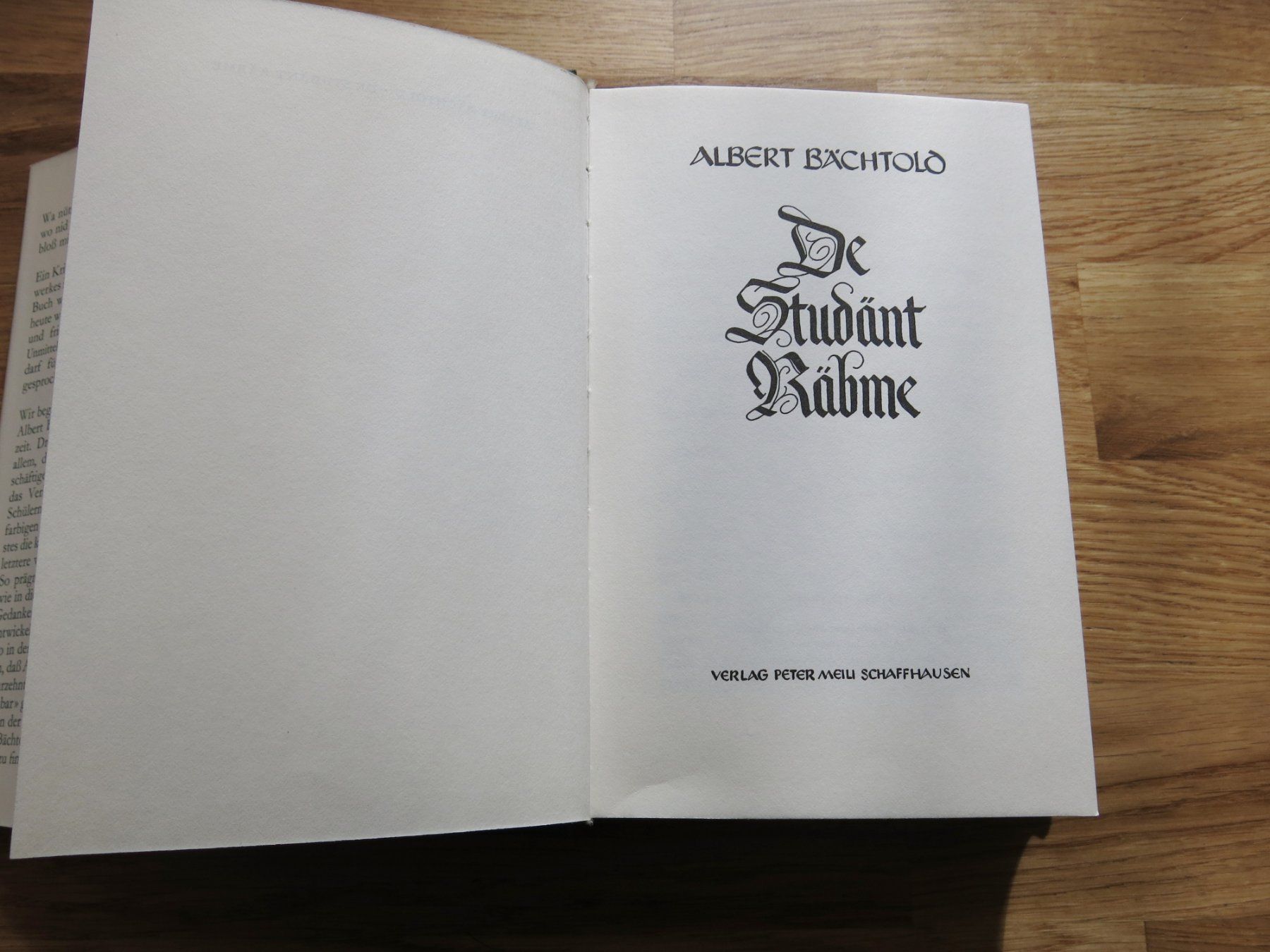 Libri: Bächtold Albert - div. Titel (geb) / Erzählungen – Usato da Schaffhausen venduto da flohmarktbuecherlaus 1