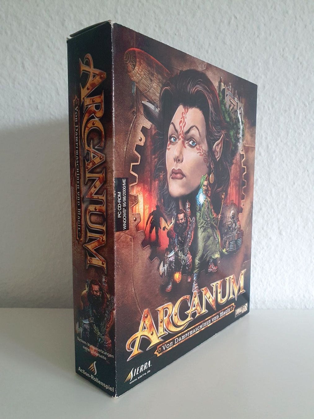 Spiele: PC Game Arcanum (2001) Big Box mit Klappcover – Gebraucht aus Greifensee von perfectioN88