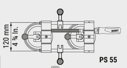 Bessey Tutti gli attrezzi: Bessey Plattenspanner PS55 – Nuovo (secondo la descrizione) da Kägiswil venduto da nick333 7