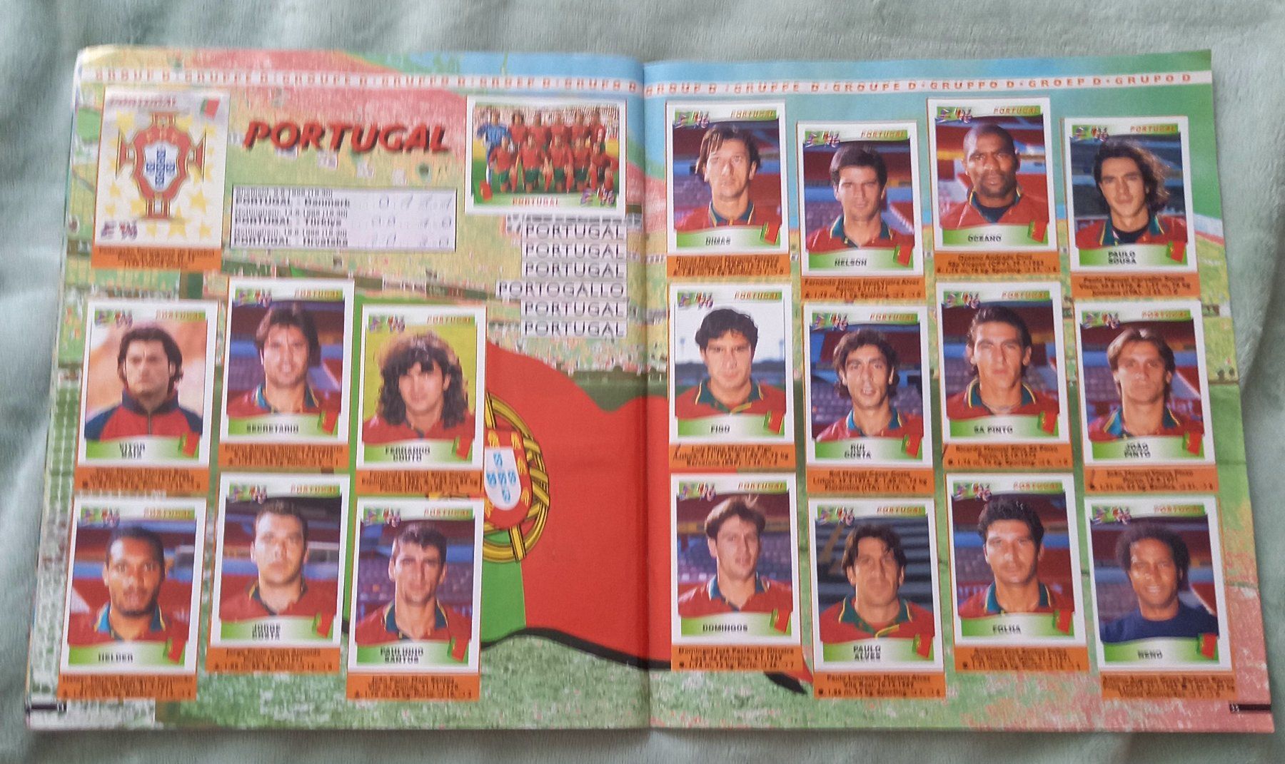 Panini Album: Panini Europa 96 Album – Usato da zürich venduto da Maratonga 2