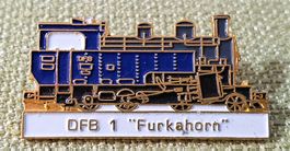 O416 - Pin Dampfbahn Furka Bergstrecke - DFB 1 Furkahorn