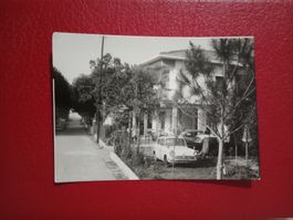 Ak Italien Marina di Massa s/w Karte Auto Oldtimer