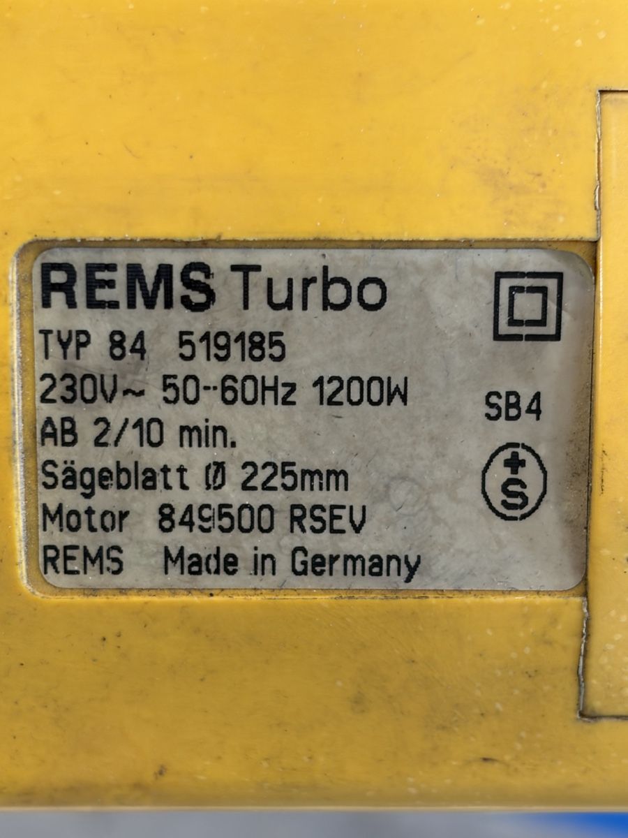 Rems Alle Maschinen: Rohrsäge Rems – Gebraucht aus Oetwil am See von NelOliveira 5