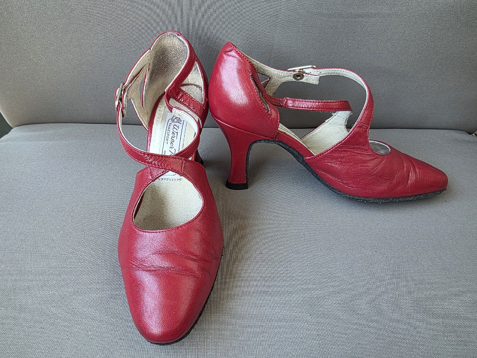 Damenschuhe: Tanzschuhe Werner Kern Grösse 2 – Gebraucht aus Basel von hummel03