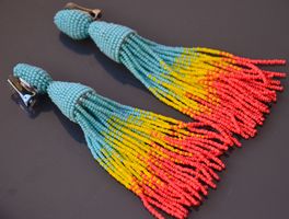 Oscar De La Renta Ohrringe / boucles d'oreilles