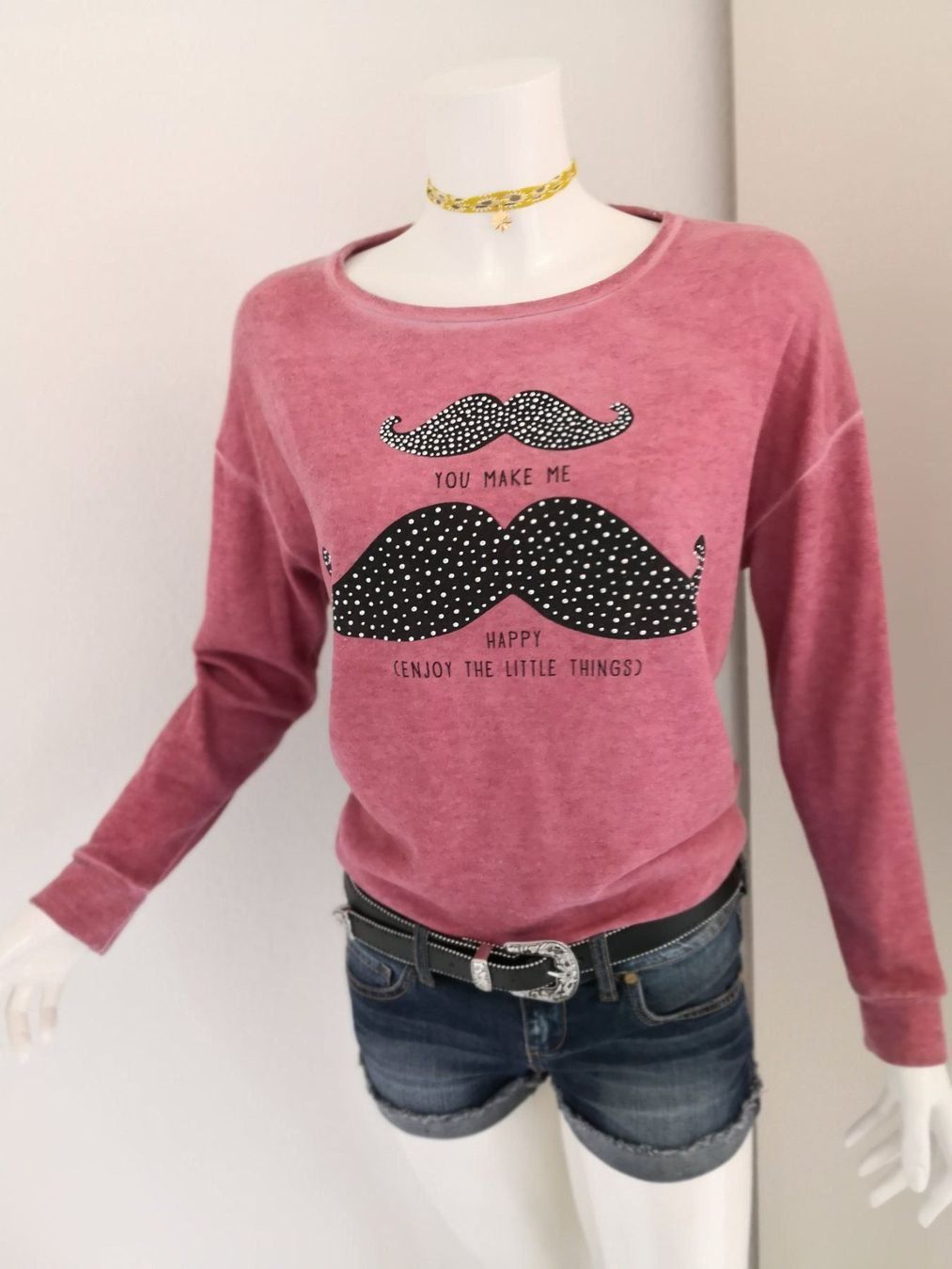 Mango Pulls & Sweat-shirts: 🤩MANGO PULLOVER ROSA & STRASS & D&G P. – D'occasion à Olten par Naja-Twins-Twins 5
