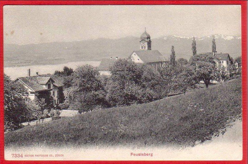 Cartoline postali: FEUSISBERG, LICHTDRUCK – Usato da Grüningen venduto da Kartenlaube