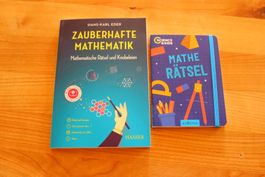 2 Bücher:  Zauberhafte Mathematik  + Mathe Rätsel