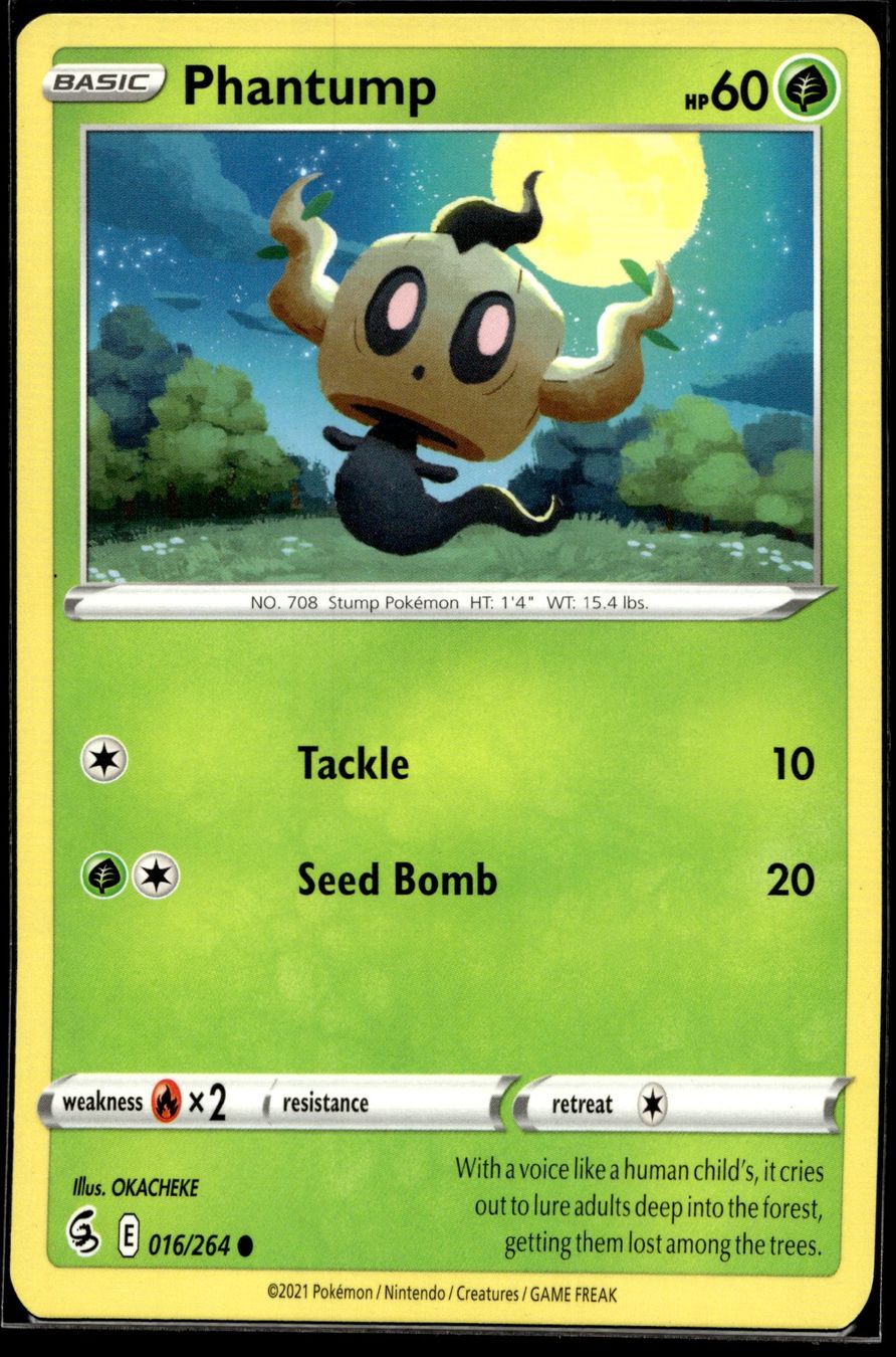 Pokémon Carte collezionabili: Phantump (FST EN 016/264) – Usato da Affoltern am Albis venduto da Chiesa_5