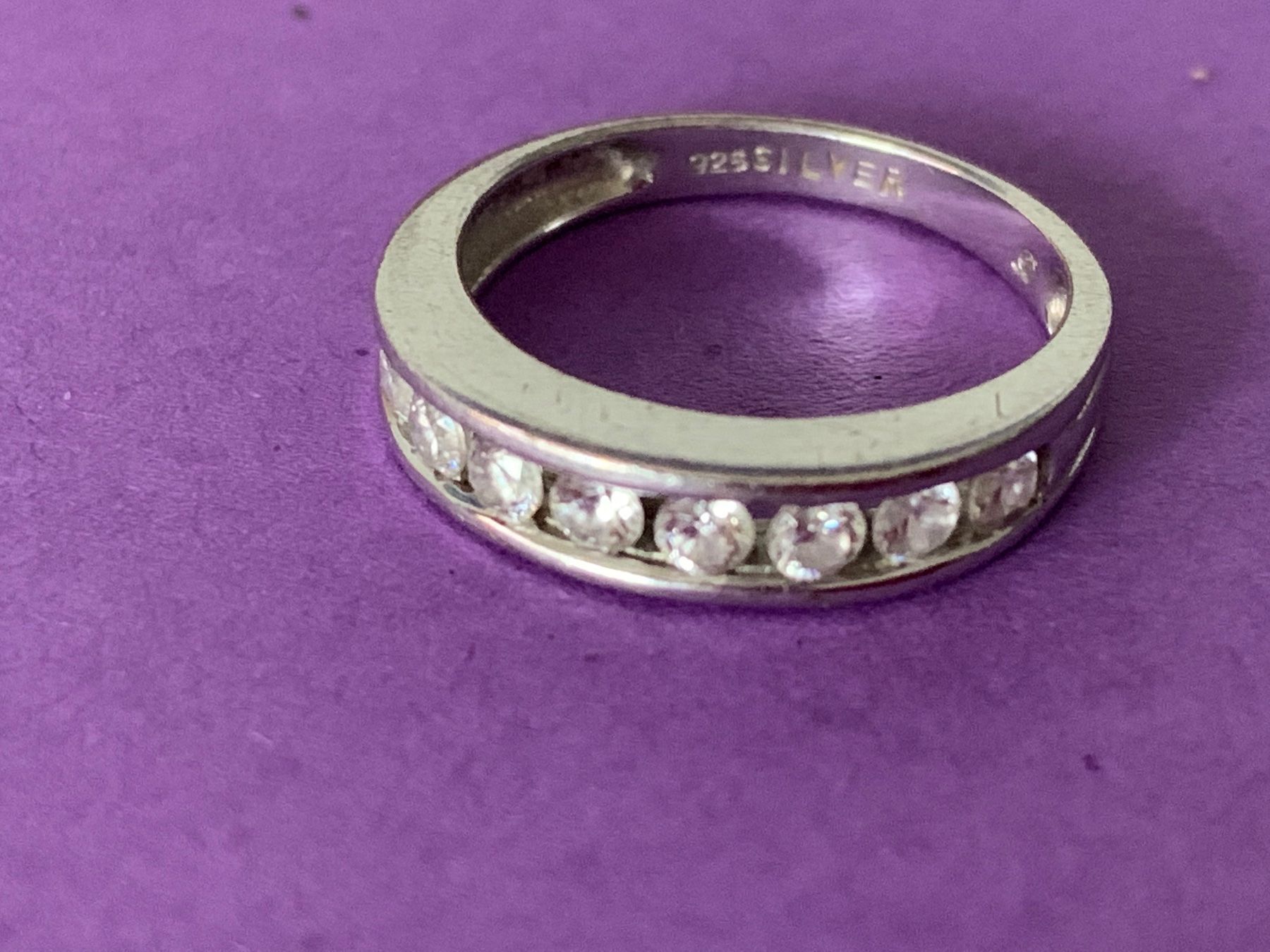 Ringe: Silberring alianzring klassisch edel (52) – Gebraucht aus Dittingen von Bellevista 5