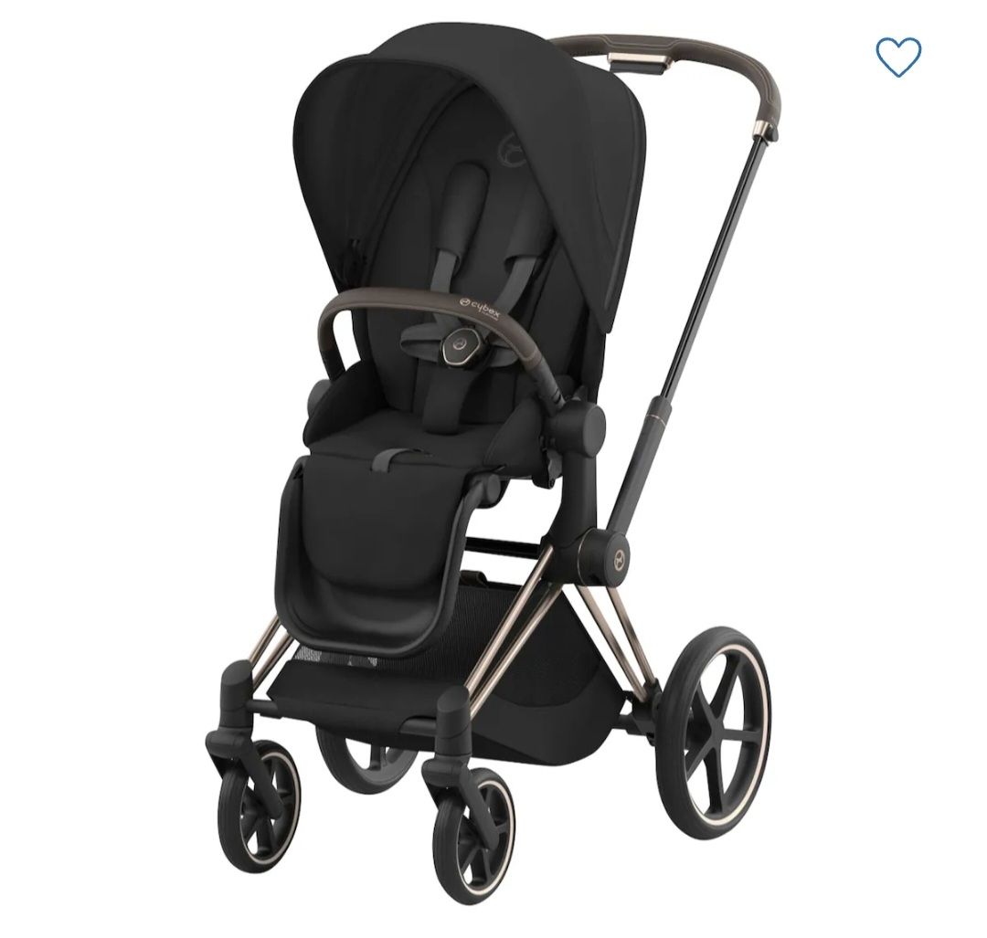 Cybex Carrozzine: Kombikinderwagen e-PRIAM Comfort Bundle rosegold / schwarz – Usato da hünenberg venduto da jessica8709 1