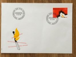 FDC Brandverhütung 11.9.84