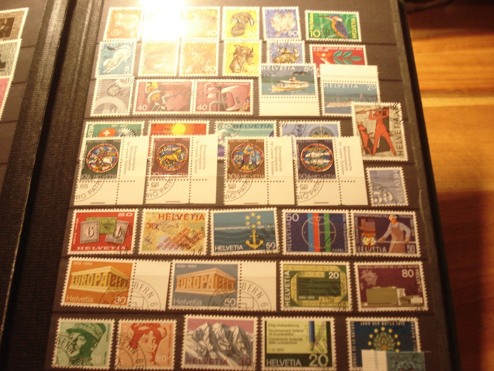 Alle Briefmarken: Lot Schweiz ET.o – Gebraucht aus Niederwil AG von morostahu