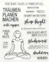 Silikonstempel Täumen Planen Machen