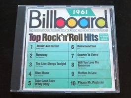 CD BILLBOARD 1961 Top Rock'n'Roll hits, comp. 1988