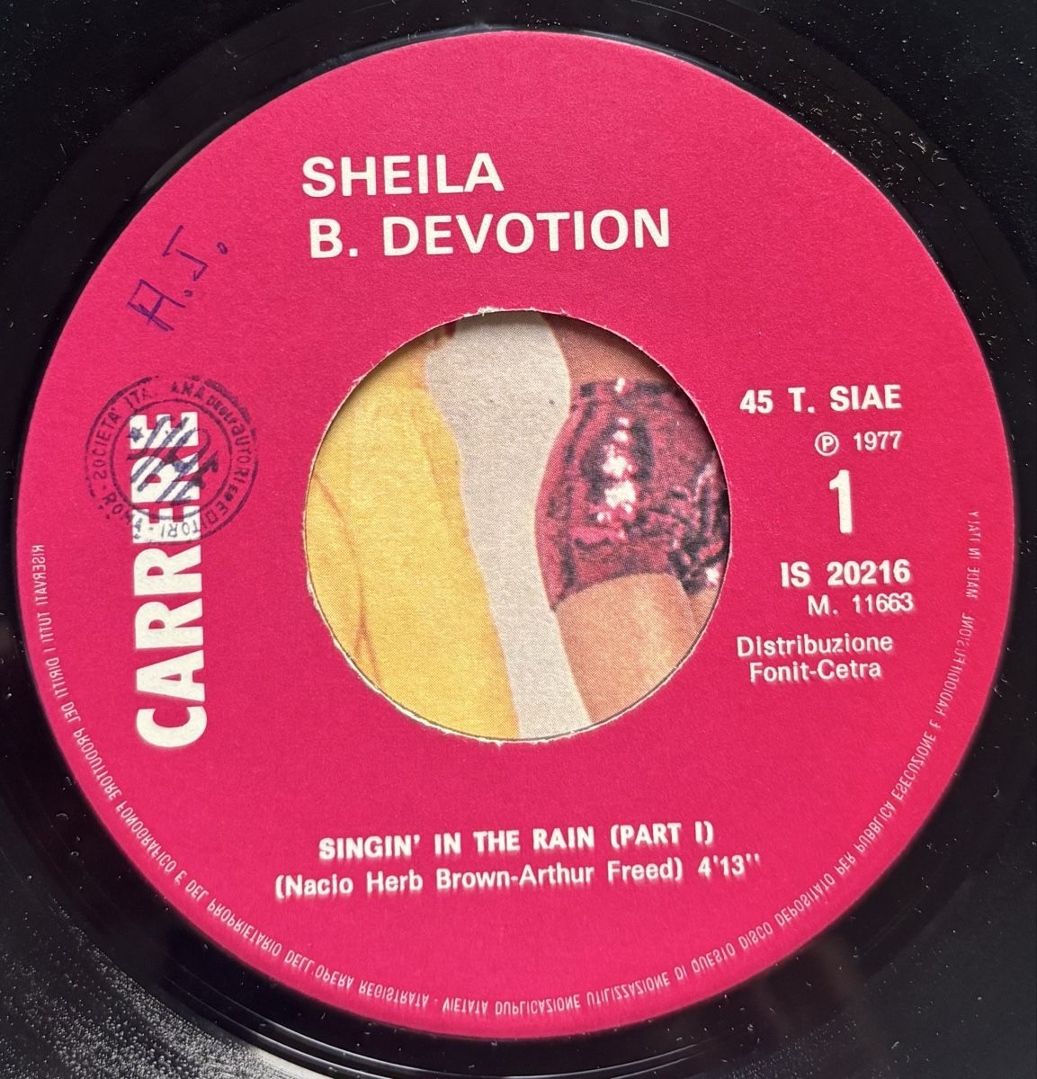 Dischi in vinile: Sheila B. Devotion - Singin' in the Rain 45 VG+/VG+ – Usato da Neuchâtel venduto da Deivid2 1