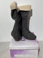 Winterstiefel, grau, Grösse 36, gefüttert, warm, Top!