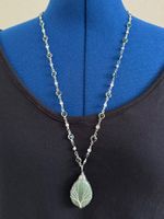 Kette mit Anhänger aus Aventurin
