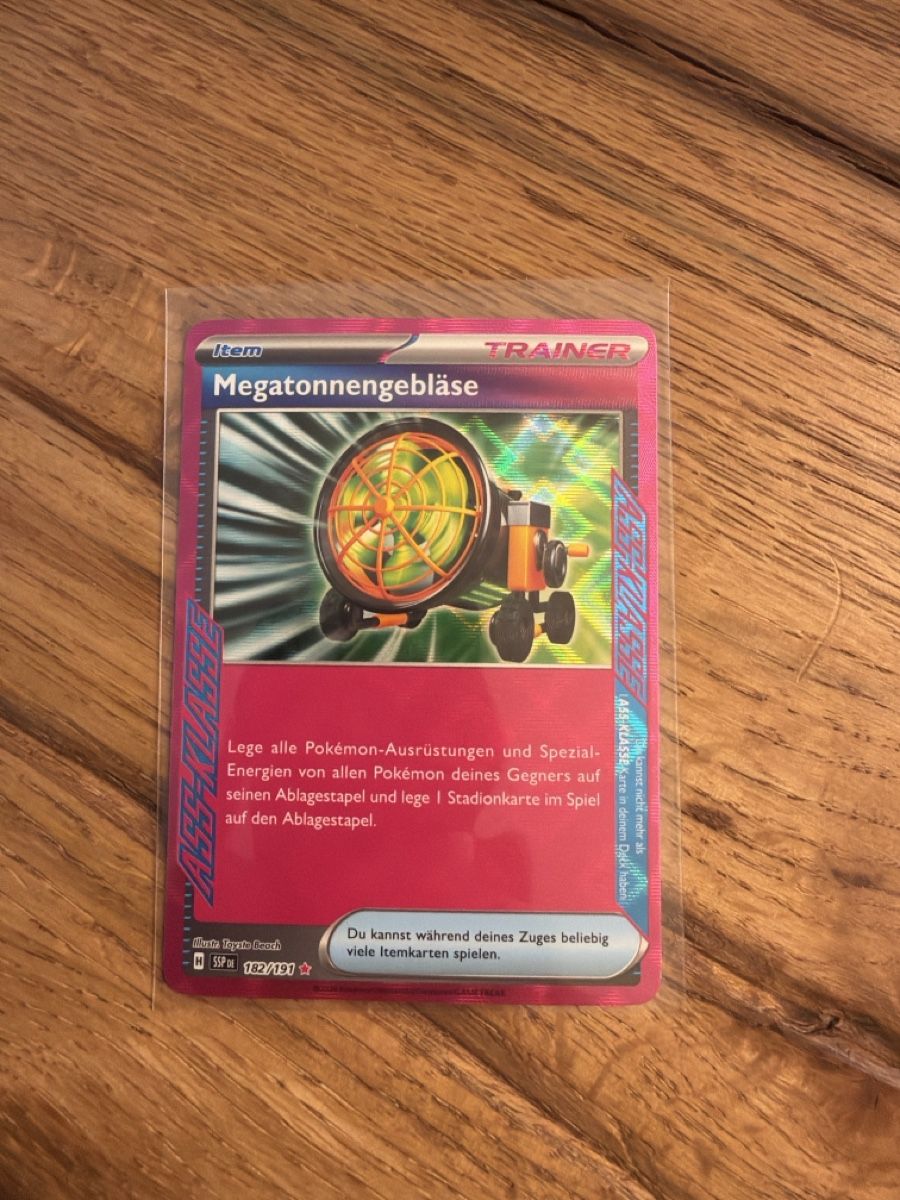 Pokémon Carte collezionabili: Pokemon | Surging Sparks | Megatonnengebläse 182 | DE – Nuovo (secondo la descrizione) da Dübendorf venduto da CollectiQz