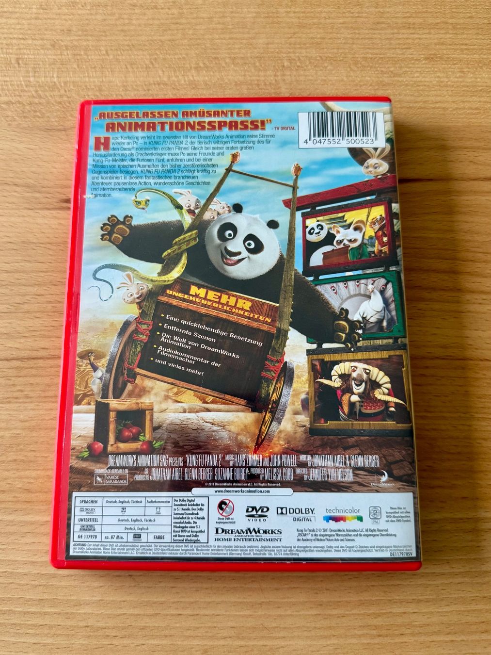 Tutti i DVDs: DVD - Kung Fu Panda 2 – Usato da Gersau venduto da walin_6442 2