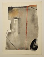 Giuseppe Santomaso Lithografie 1966  no. 133/150, 65x50cm