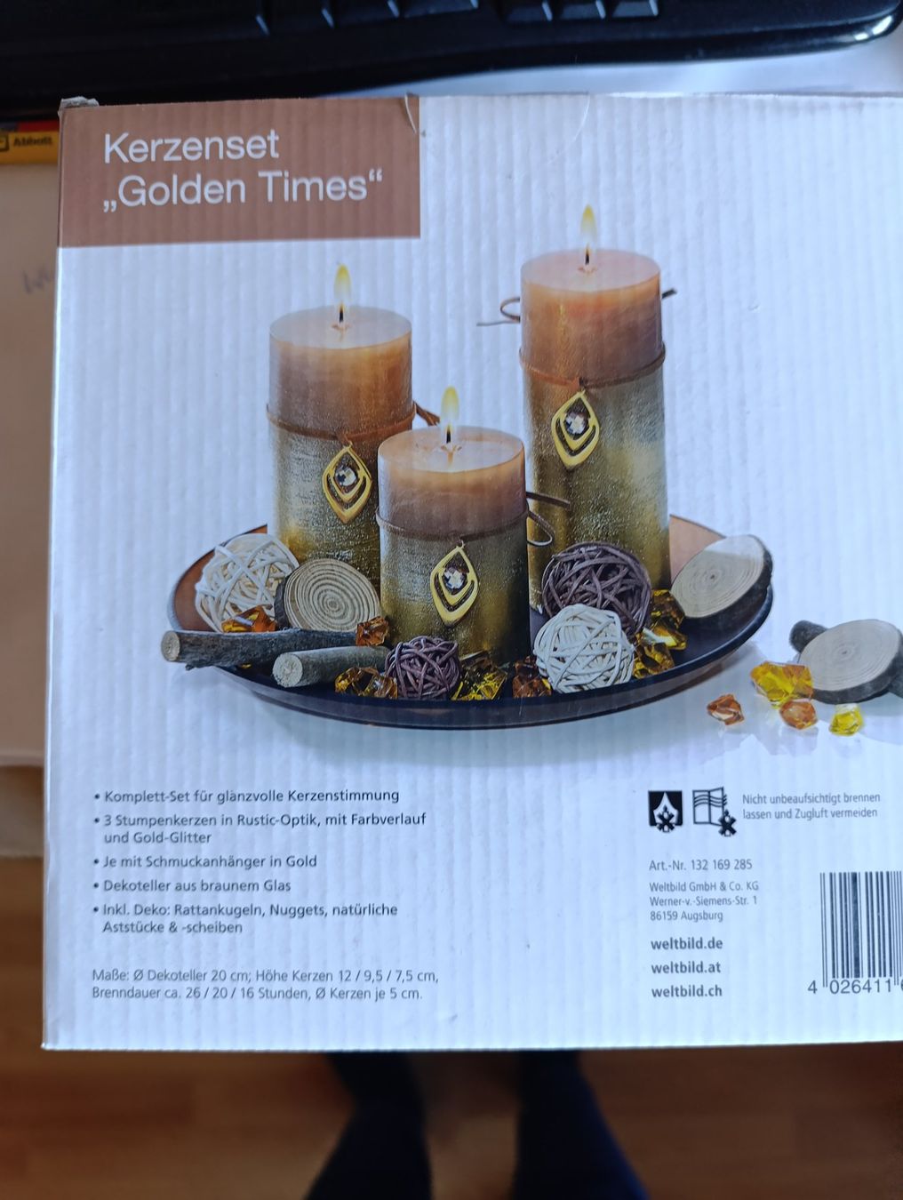 Candele: Kerzenset – Nuovo e nell'imballaggio originale da Büsserach venduto da Klibo