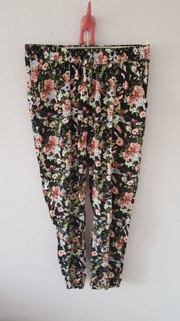 Pantalon fleuri Zebra, taille M