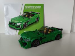 Klemmbaustein Set Sportwagen 1:24