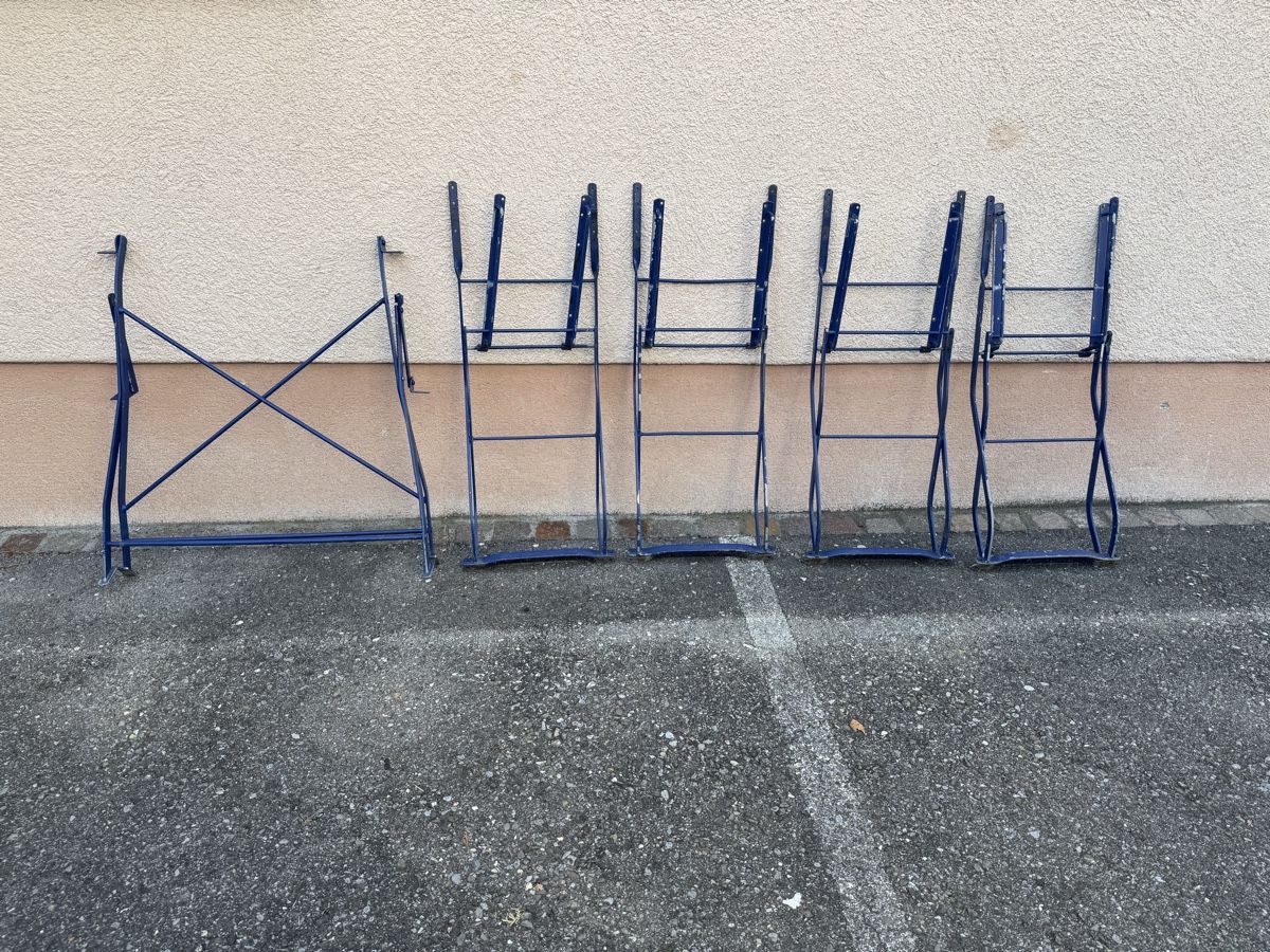 Sedie: 4 Gartenstuhl-Klapp-Gestelle – Usato da Gränichen venduto da onkel_xxl 6