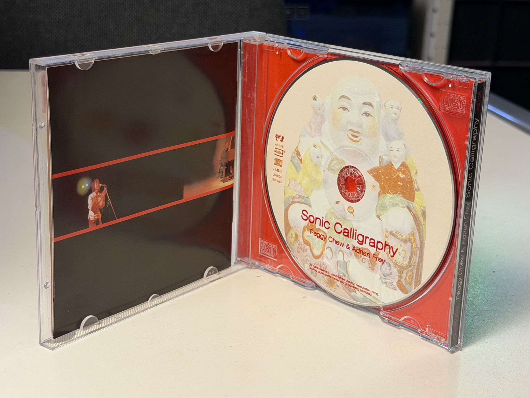 CDs: Peggy Chew, Adrian Frey - Sonic Calligraphy - SRA04A – Neu (gemäss Beschreibung) aus Küsnacht ZH von JazzRecords 2