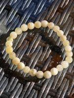 ☀️💛 Lybisches Wüstenglas Armband 💛☀️ I 7.6mm