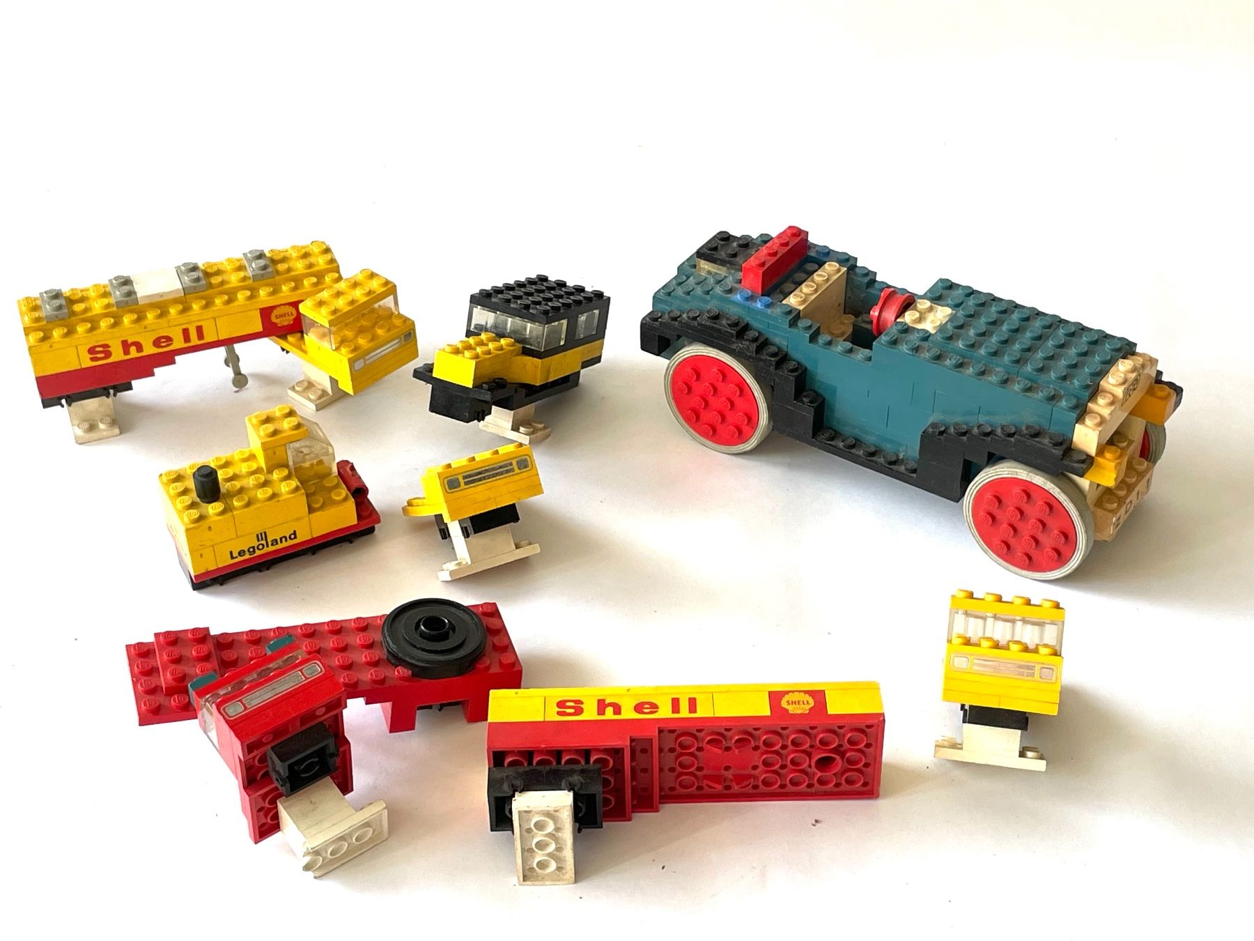 Lego Giocattoli: altes Lego System SHELL Sammlung Vintage OLDTIMER LKW antik – Usato da Mastrils venduto da headturners