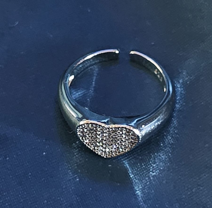 Ringe: Eleganter offener Ring, 925 versilbert – Neu (gemäss Beschreibung) aus Grenchen von dar_6d52 1