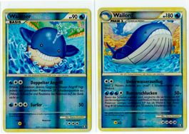 Wailmer & Wailord Reverse Holo (52 & 31)