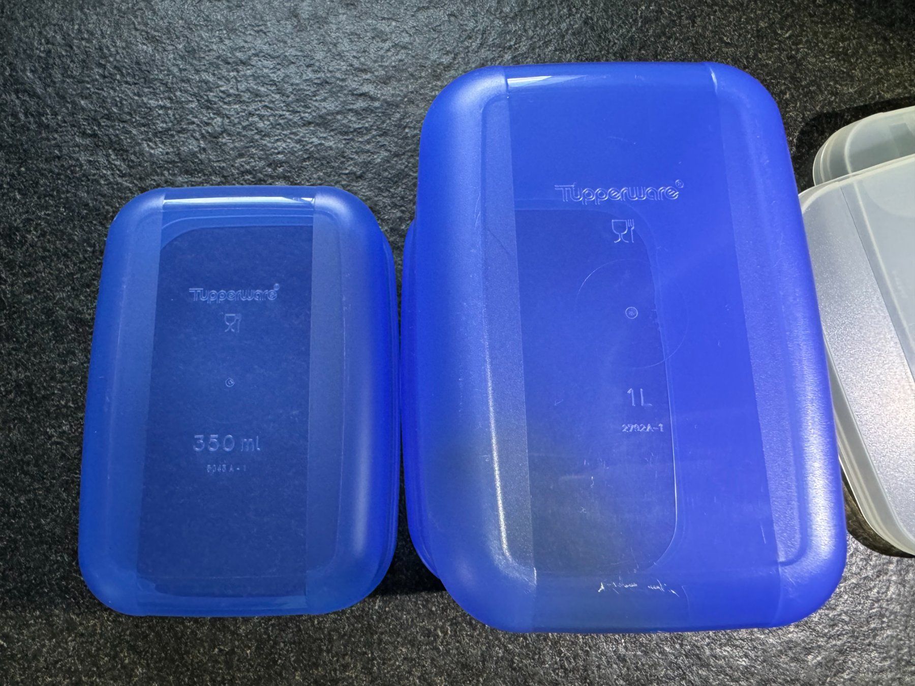 Tupperware Contenitori & Simili: Tupperware CLick Box, 1x 350ml, 1x 1l – Usato da Schönenberg an der Thur venduto da ottawa06 3