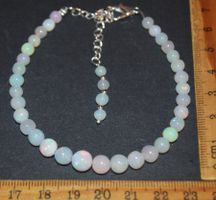 Armband L-8234 – Äthiopische Welo Opal Kugeln ca.3,5-6mm 19+