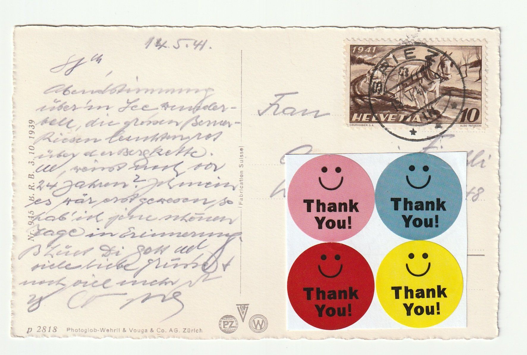 Cartoline postali: Postkarte 1953 Basel, Bundesbahnhof, Auto Vintage – Usato da St. Gallen venduto da Ricardo_Deals 1