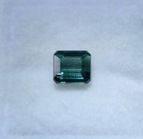 Natürlicher Turmalin 1.22ct petrolblau | GCL Zertifikat