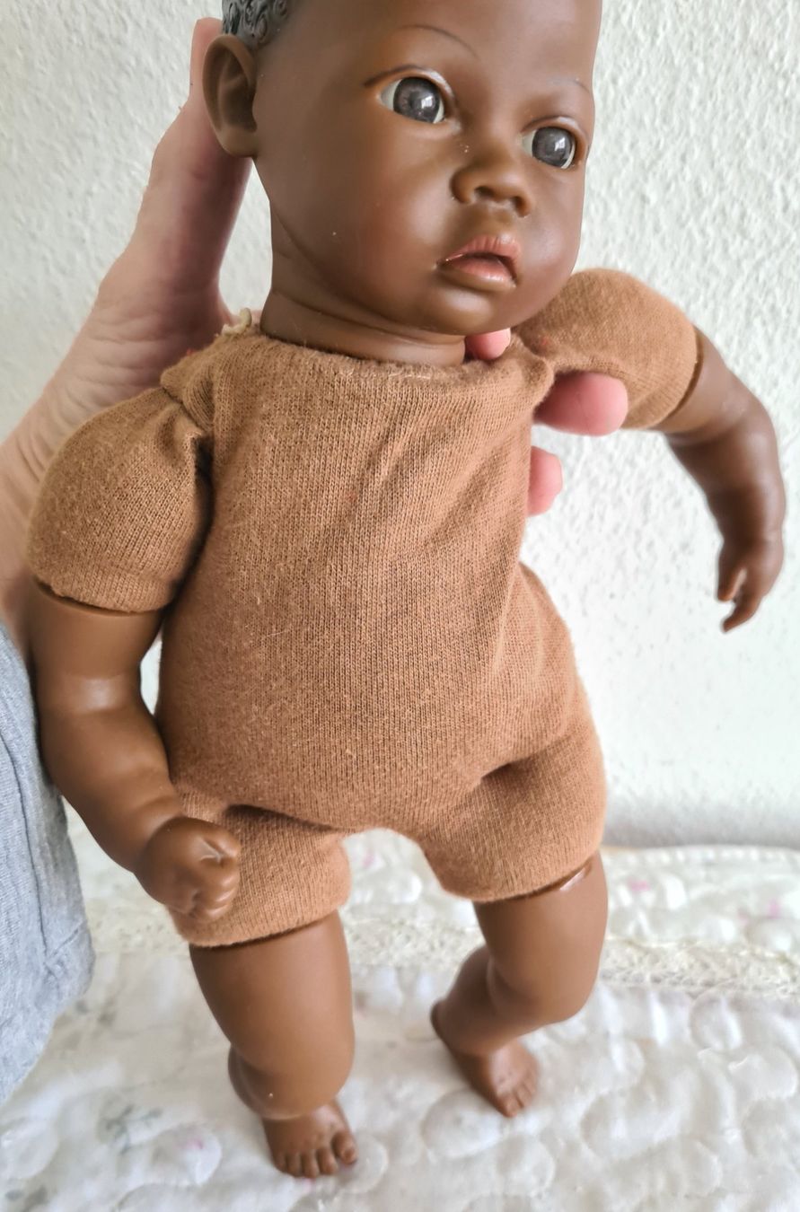 Heidi ott Puppen: Antike Heidi Ott Puppe Dunkel 1988, 32 cm – Gebraucht aus Winterthur von bibummi 5
