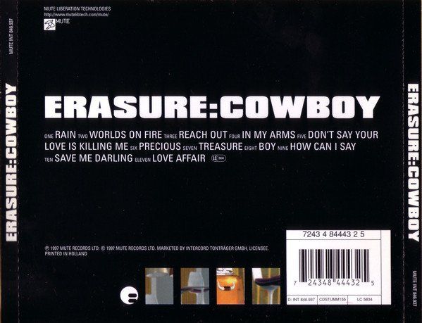 CD: Erasure – Cowboy - a – Usato da Brittnau venduto da Zibu 1