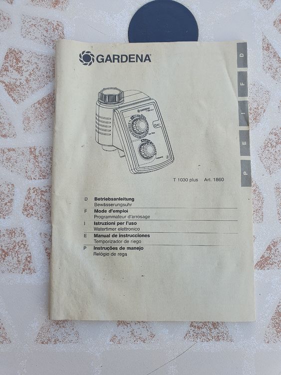 Gardena Bewässerungsuhr T1030 plus 3