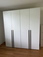 Kleiderschrank, 4 Türen, weiss, gute Aufteilung, gebraucht