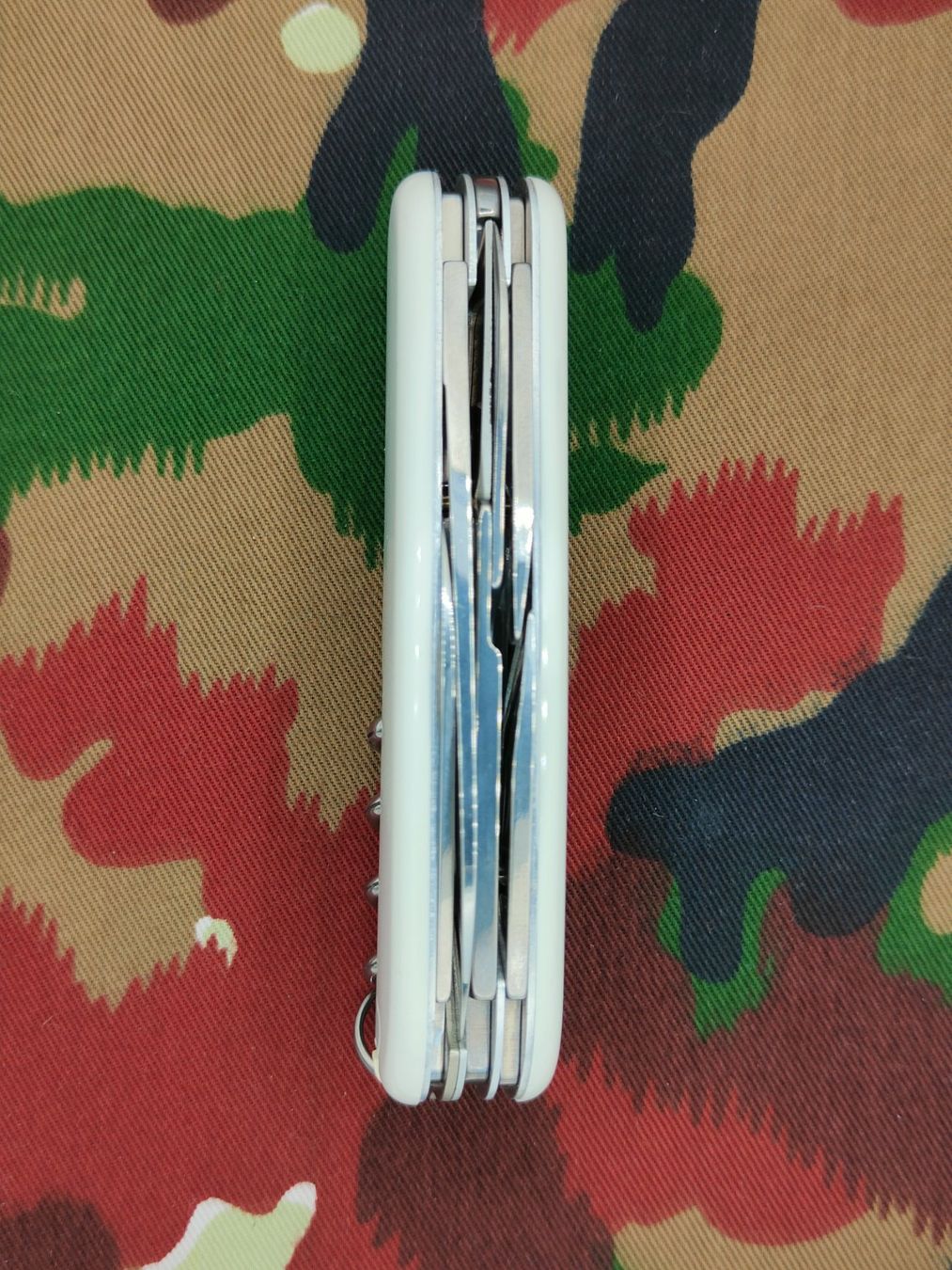 Victorinox Coltelli tascabile: Offiziersmesser Climber, Weiss, Victorinox – Usato da Bauma venduto da SwissMilitaria 4