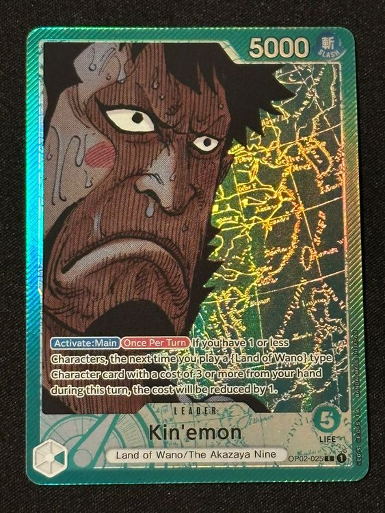 Kin'emon OP02-025 V.2 – One Piece TCG – NM (Gebraucht) in Oberentfelden ...