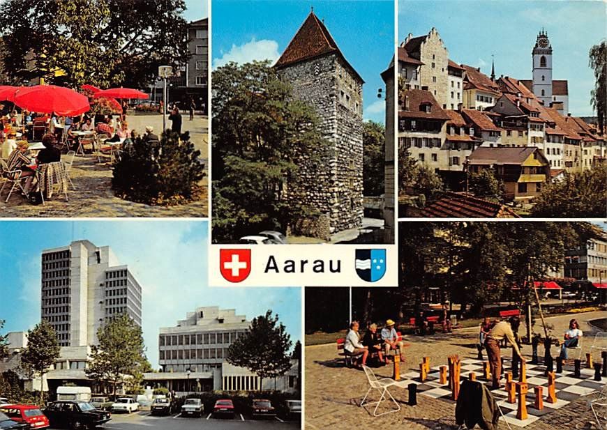 Cartes postales: AG - Aarau – D'occasion à Ottikon b.Kemptth. par Neptun1974