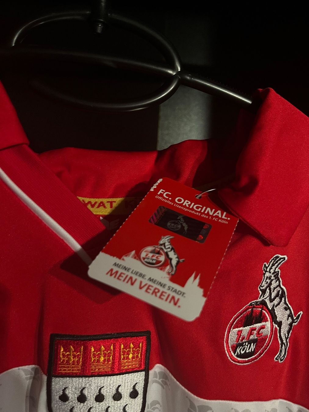 Erima Canottiere & Pantaloni: 1.FC Köln Sondertrikot / Marcel Risse – Nuovo e nell'imballaggio originale da Näfels venduto da dom_9p7f 5