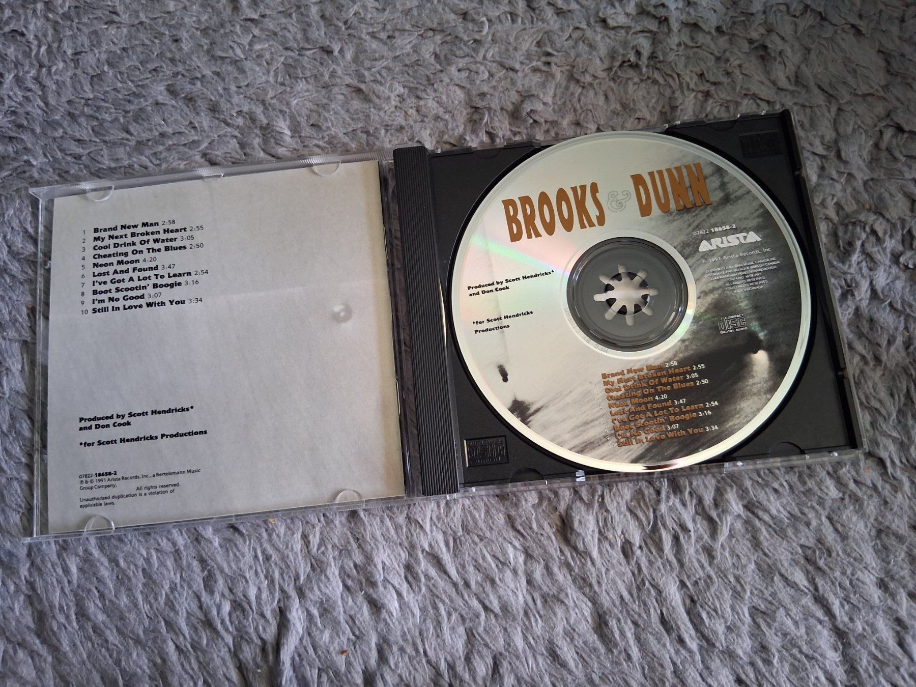 CDs: BROOKS & DUNN     BRAND NEW MAN     CD – Gebraucht aus Wetzikon ZH von Ramones01 2